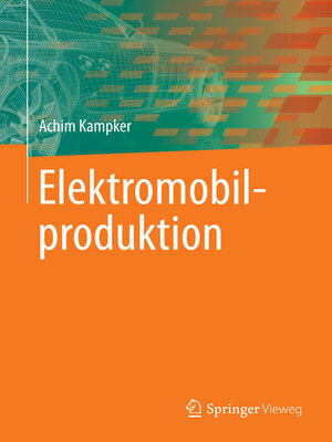 cover image of Elektromobilproduktion